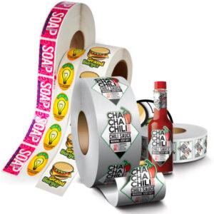 Semi Gloss Roll Labels